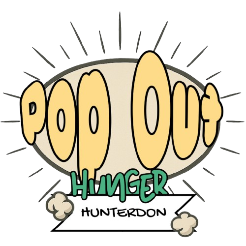 Pop Out Hunger — Hunterdon County logo